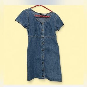 Vintage Liz Claiborne Blue Denim Dress